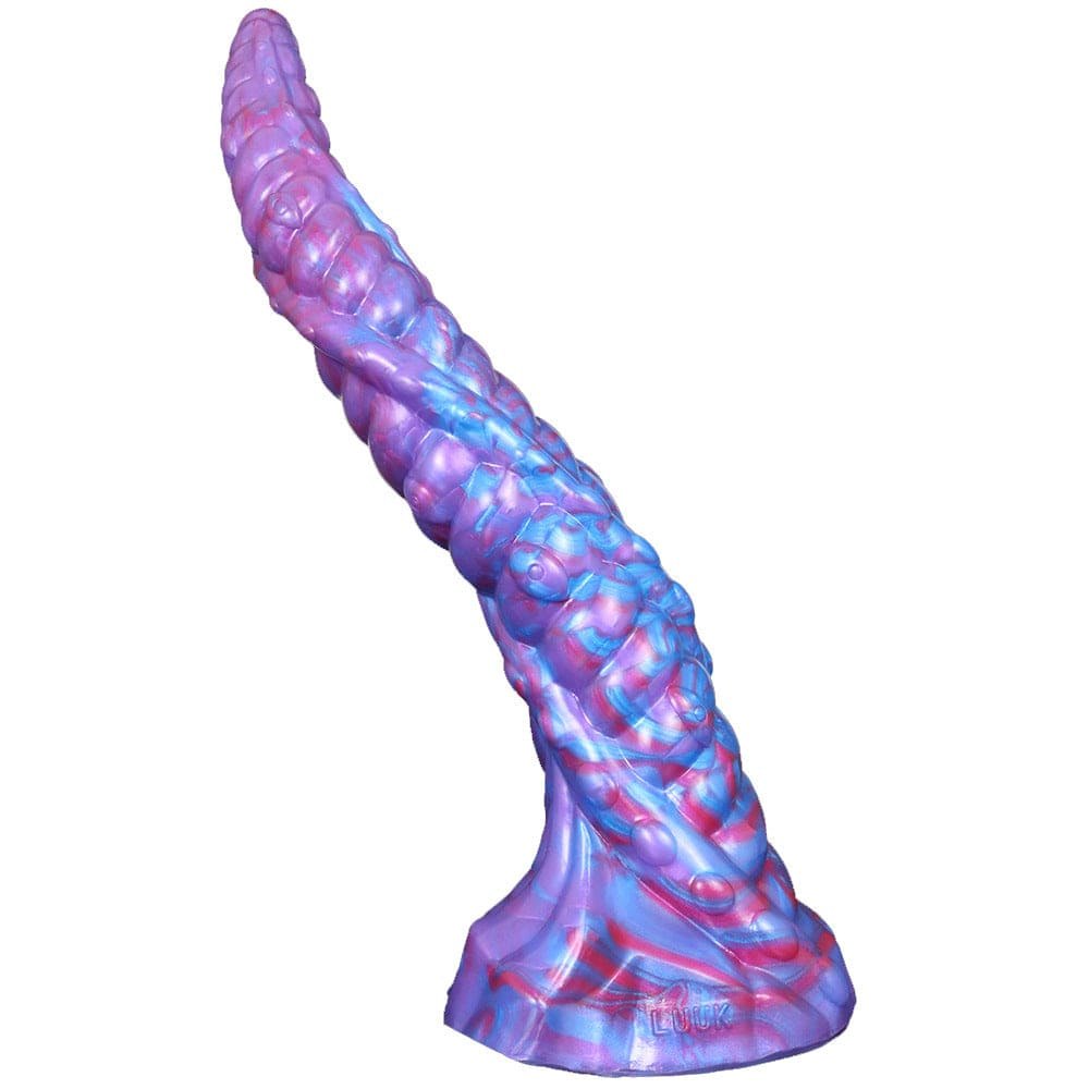 Spiral Tentacle Fantasy Dildo 11 in - Fantasy Monster Dildo