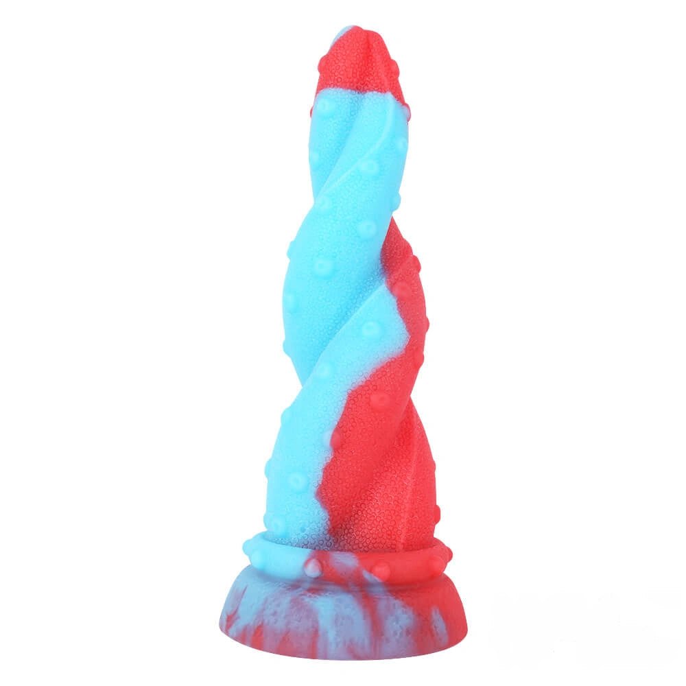 Spiral Tentacle Fantasy Dildo 8.66in - Fantasy Dildo