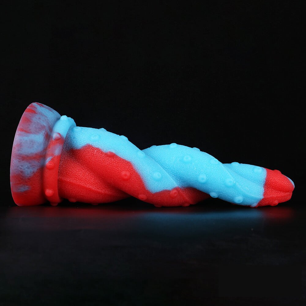 Spiral Tentacle Fantasy Dildo 8.66in - Fantasy Dildo