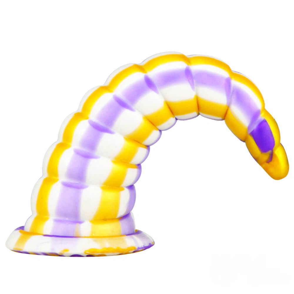 Spiral Tentacle Fantasy Dildo 8 in - Monster Dragon Dildo