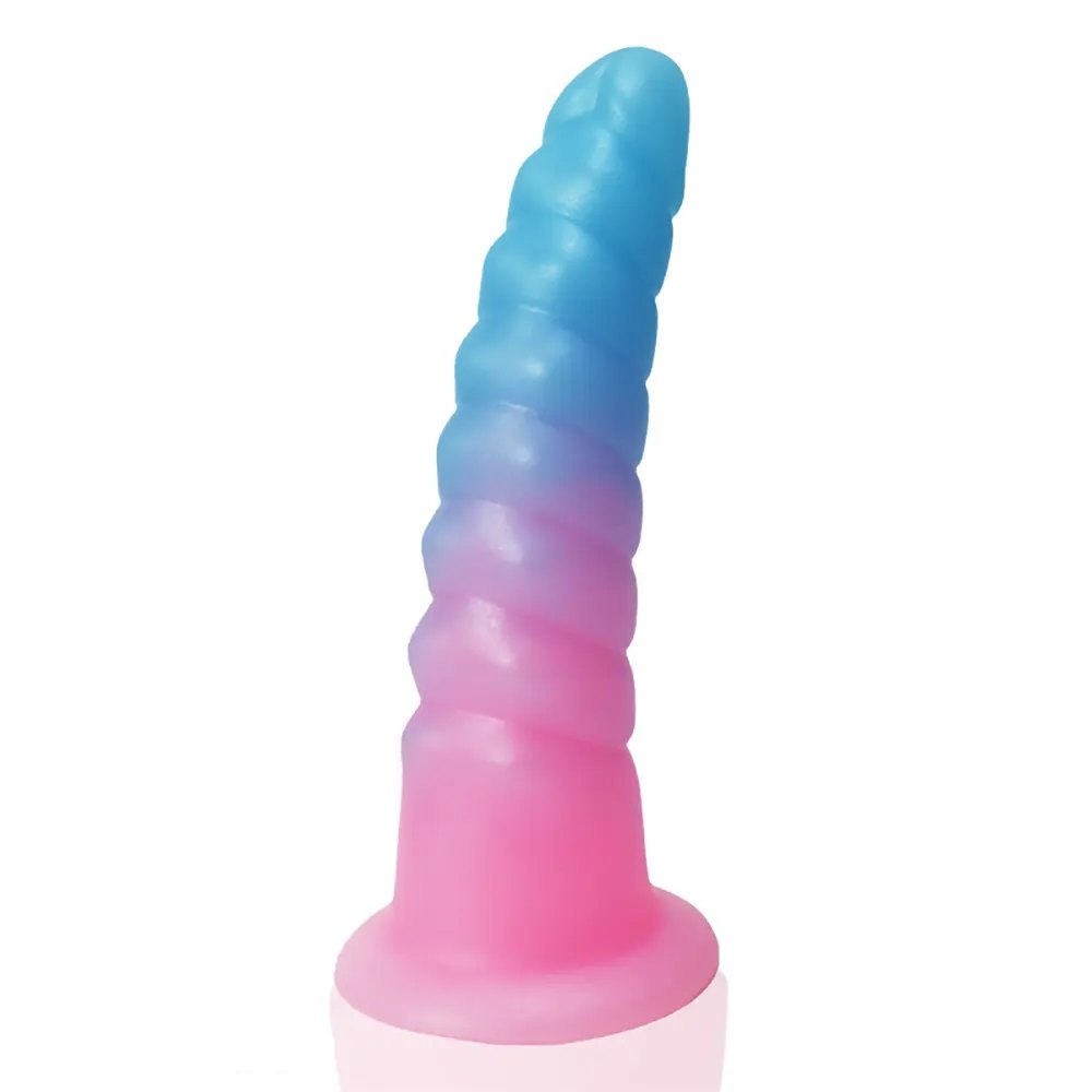 Spiral Wave Fantasy Dildo - Silicone Monster Dildo