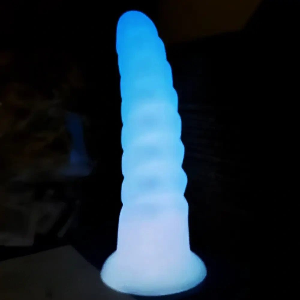 Spiral Wave Fantasy Dildo - Silicone Monster Dildo