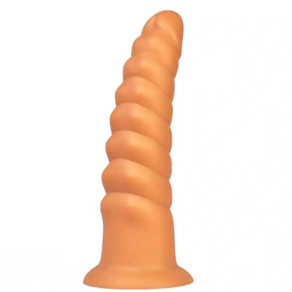 Spiral Wave Fantasy Dildo - Silicone Monster Dildo