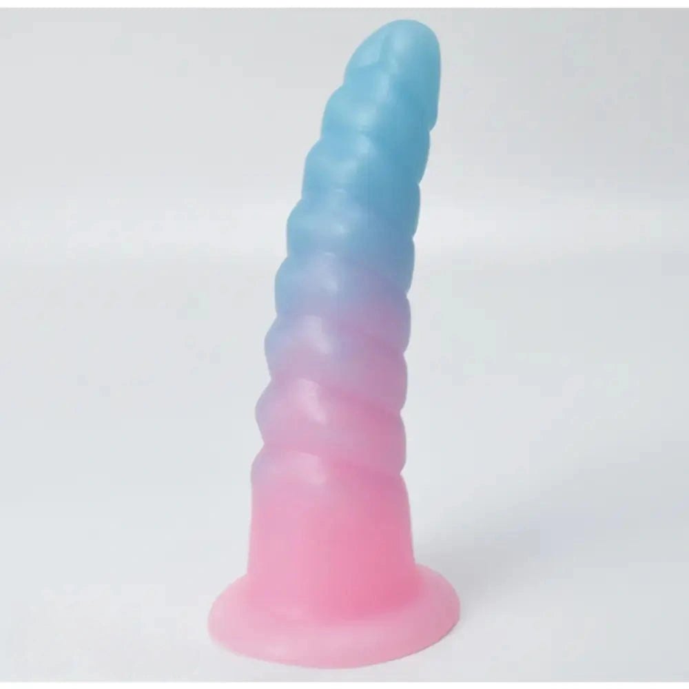 Spiral Wave Fantasy Dildo - Silicone Monster Dildo
