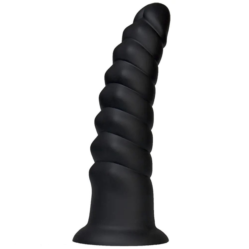Spiral Wave Fantasy Dildo - Silicone Monster Dildo