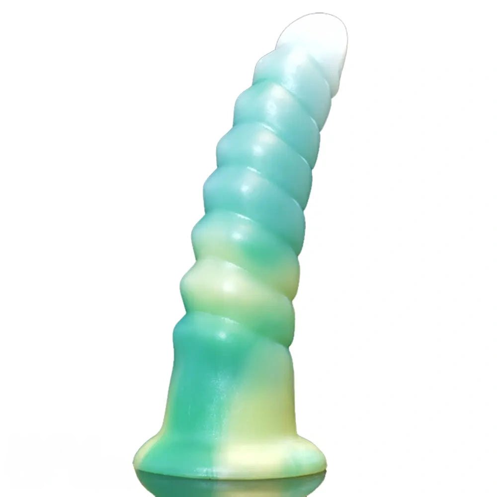 Spiral Wave Fantasy Dildo - Silicone Monster Dildo