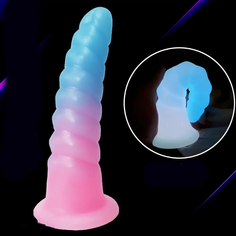 Spiral Wave Fantasy Dildo - Silicone Monster Dildo