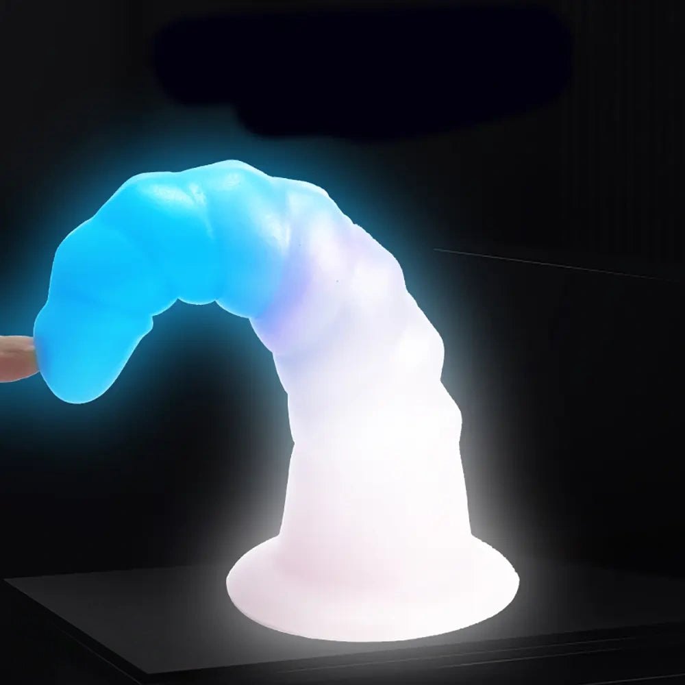 Spiral Wave Fantasy Dildo - Silicone Monster Dildo