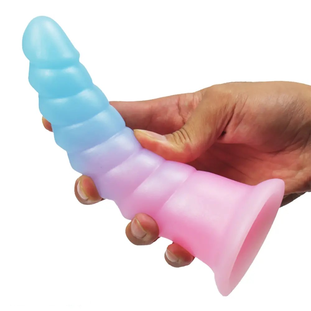 Spiral Wave Fantasy Dildo - Silicone Monster Dildo
