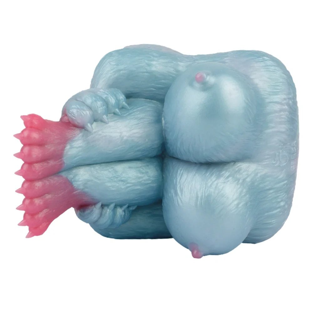 Spots Leopard Furry Masturbator - Single Channel Toy