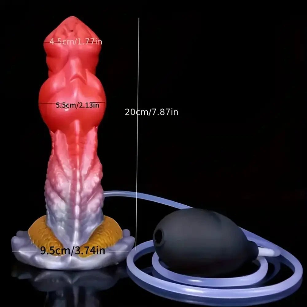 Squirting Fantasy Dildo 7.87 in - Color Change Dildo