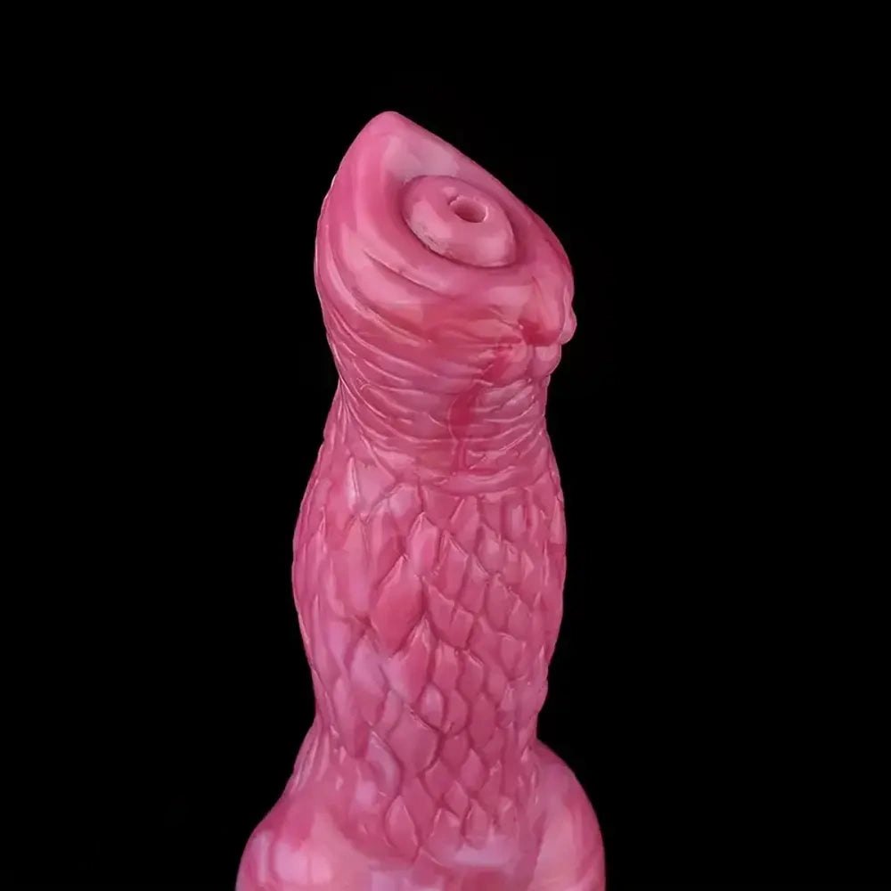 Squirting Dog Knot Dildo - Animal Style Silicone Dildo