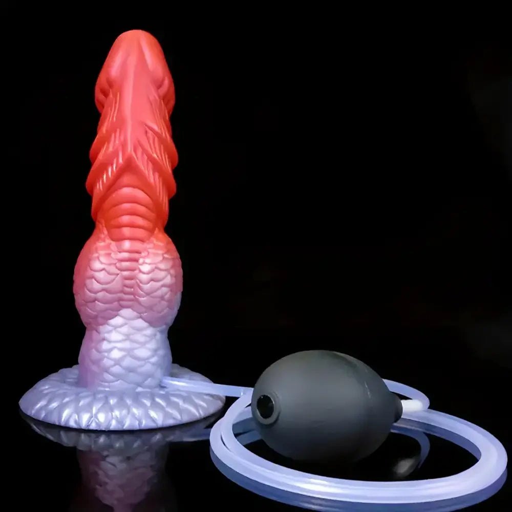 Squirting Dragon Fantasy Dildo - Silicone Dragon Dildo