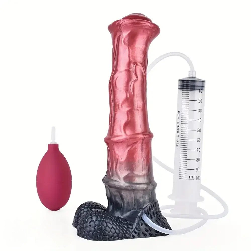 Squirting Fantasy Animal Dildo - Silicone Animal Dildo