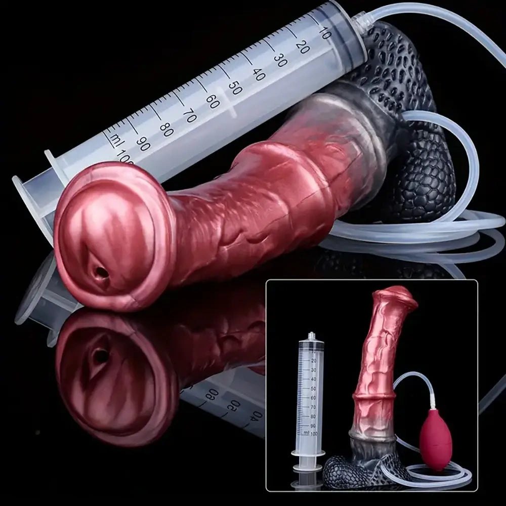 Squirting Fantasy Animal Dildo - Silicone Animal Dildo