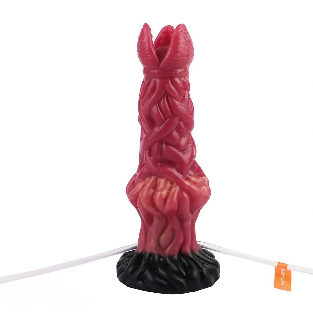 Squirting Fantasy Dildo 8 In - Silicone Fantasy Creature Dildo