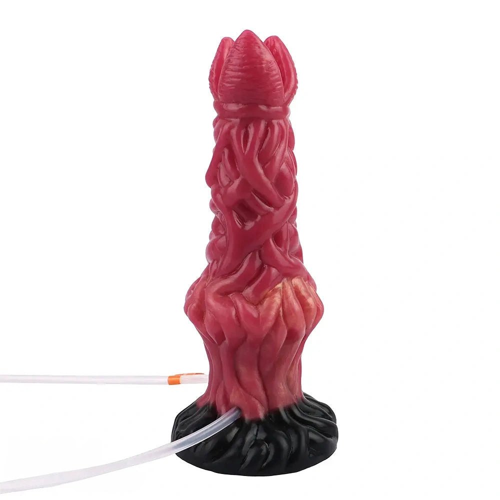 Squirting Fantasy Dildo 8 In - Silicone Fantasy Creature Dildo