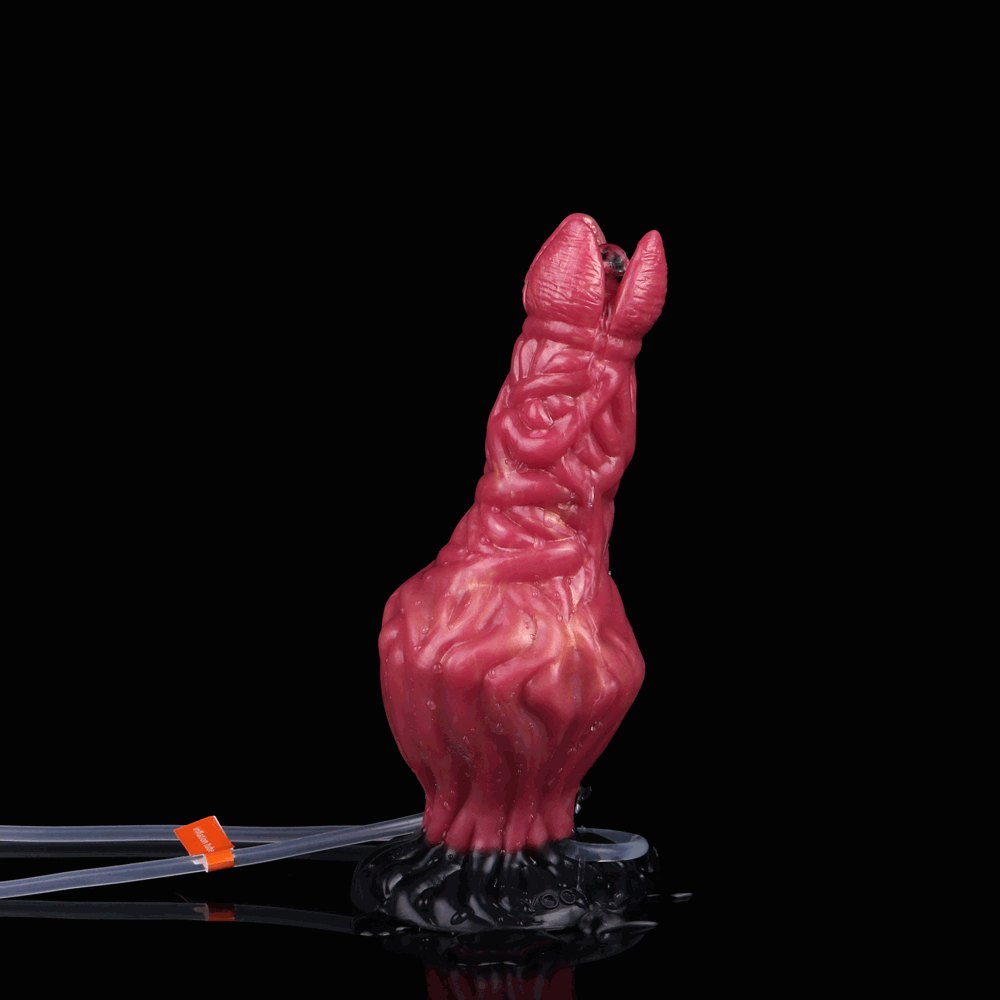 Squirting Fantasy Dildo 8 In - Silicone Fantasy Creature Dildo