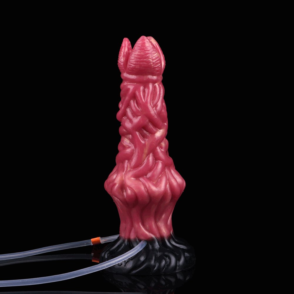 Squirting Fantasy Dildo 8 In - Silicone Fantasy Creature Dildo