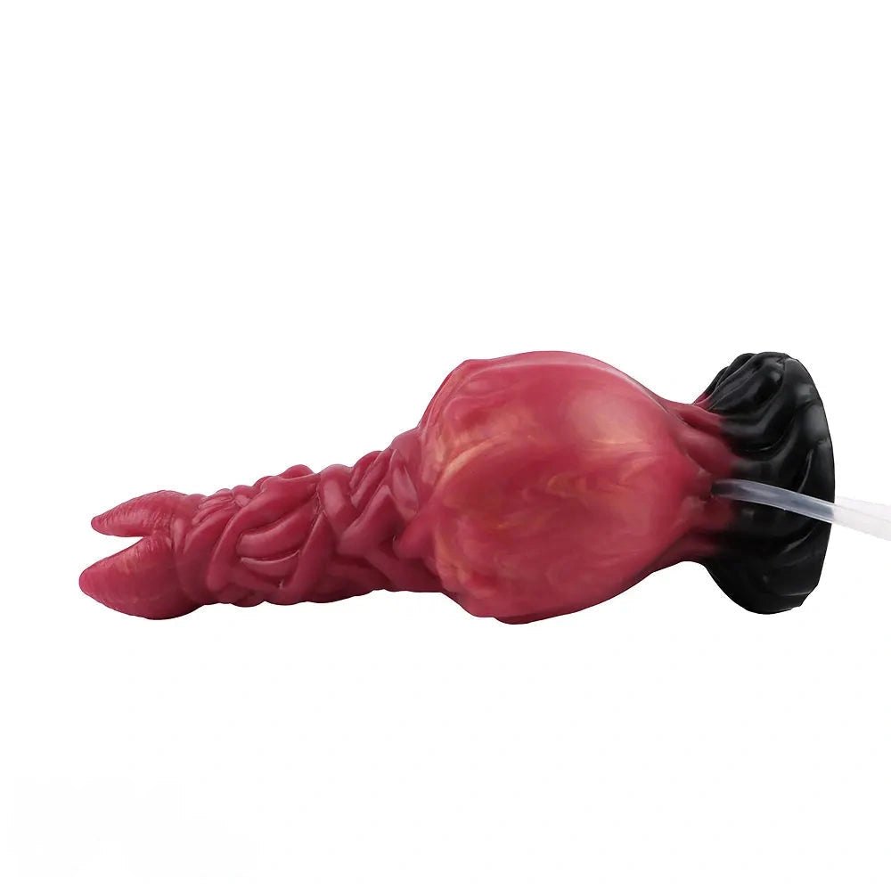 Squirting Fantasy Dildo 8 In - Silicone Fantasy Creature Dildo