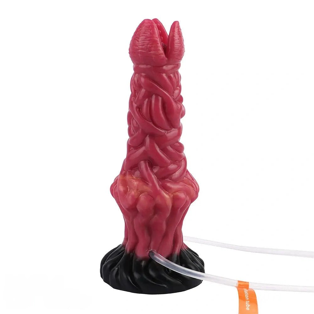 Squirting Fantasy Dildo 8 In - Silicone Fantasy Creature Dildo