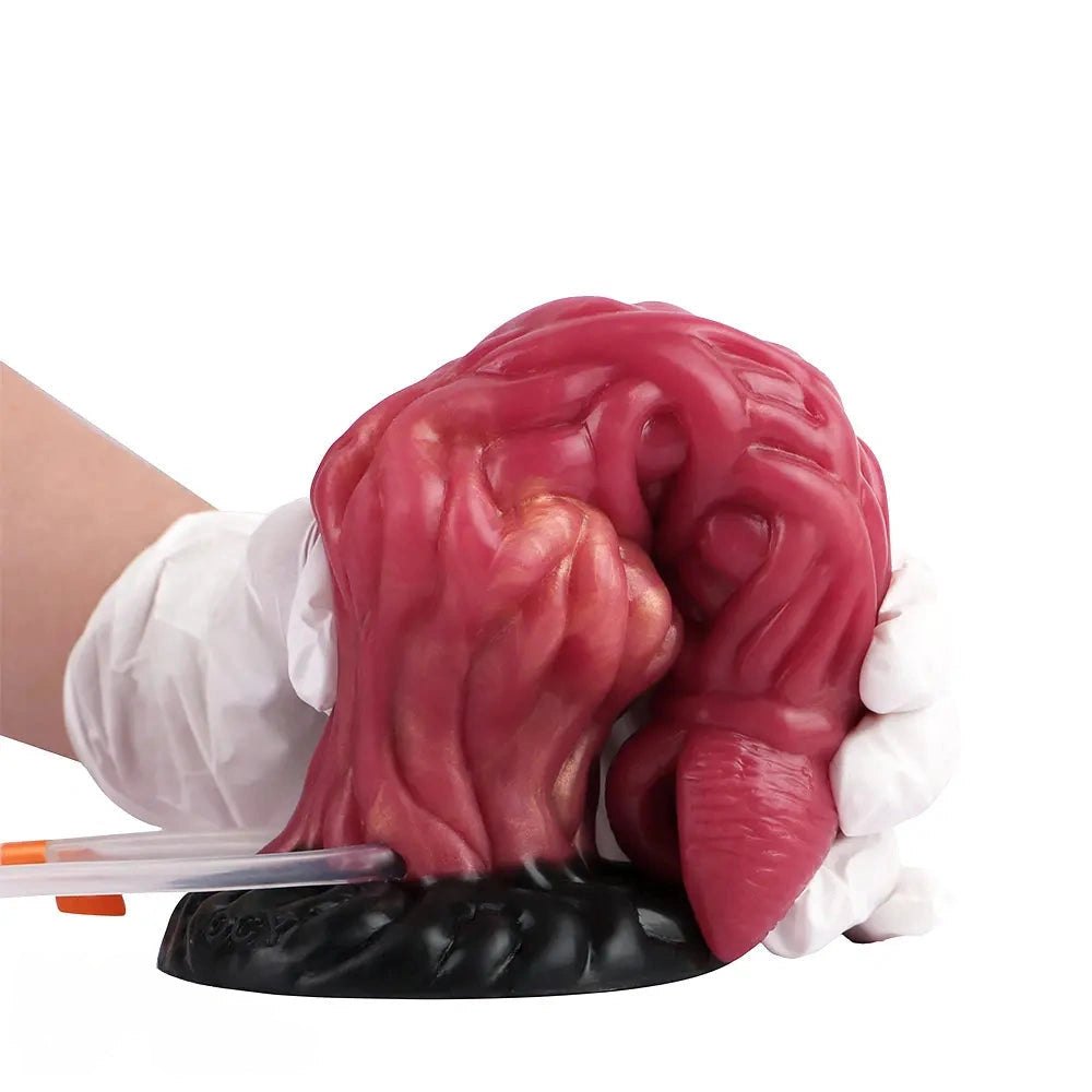 Squirting Fantasy Dildo 8 In - Silicone Fantasy Creature Dildo