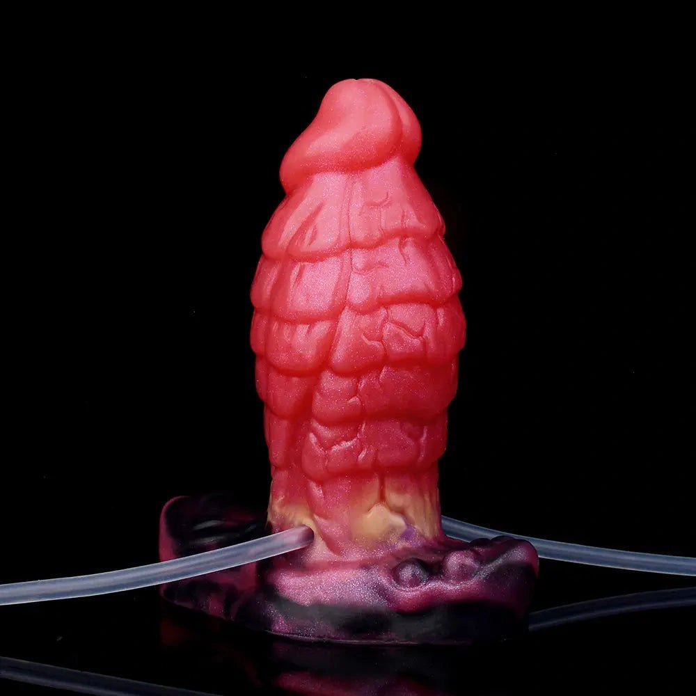 Squirting Fantasy Dildo 5.31 in - Inflatable Fantasy Dildo