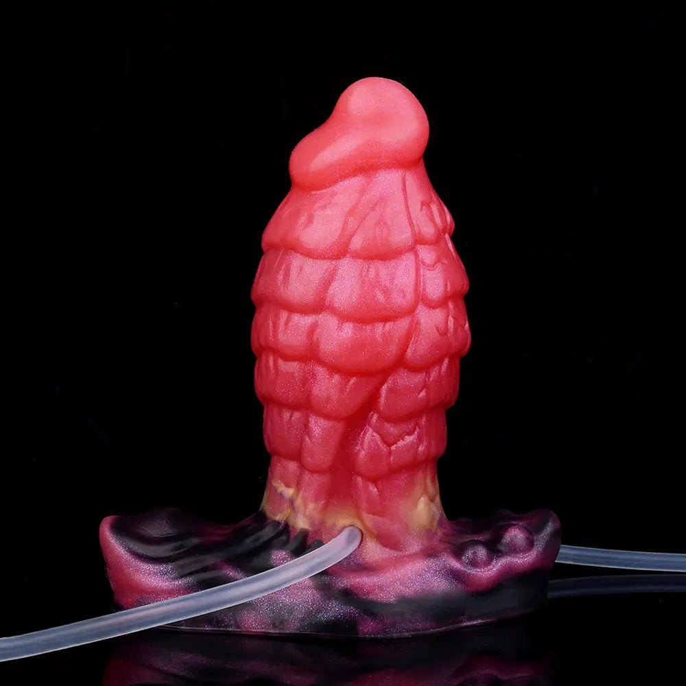 Squirting Fantasy Dildo 5.31 in - Inflatable Fantasy Dildo