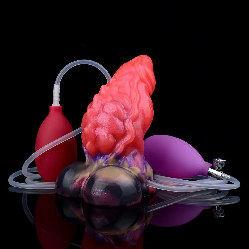 Squirting Fantasy Plug Kit - Squirting Silicone Dildo