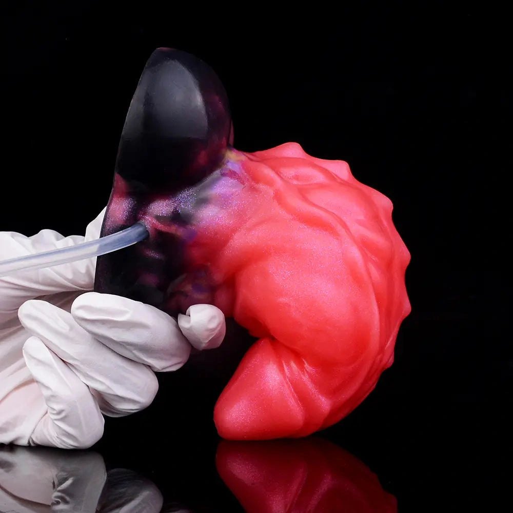 Squirting Fantasy Plug Kit - Squirting Silicone Dildo