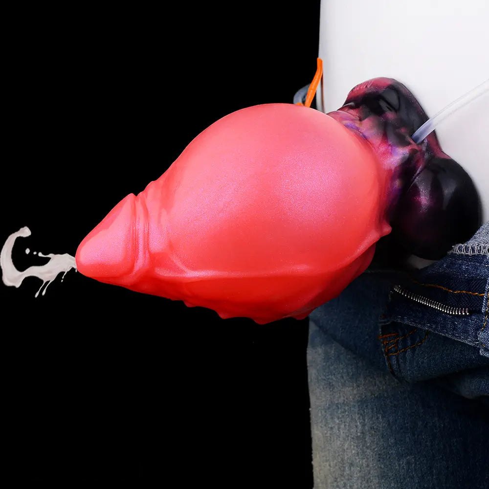 Squirting Fantasy Plug Kit - Squirting Silicone Dildo