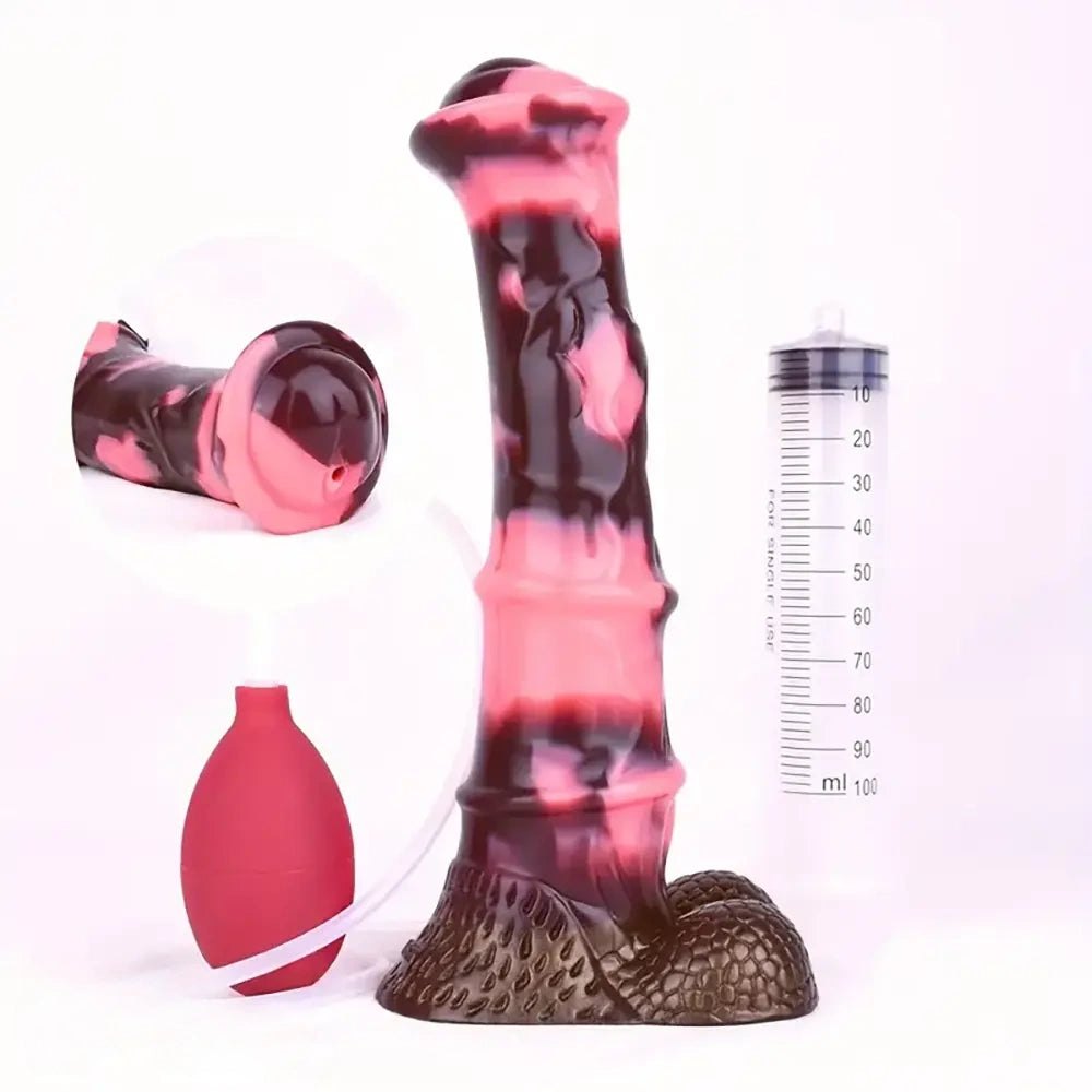 Squirting Horse Fantasy Dildo - Silicone Animal Dildo