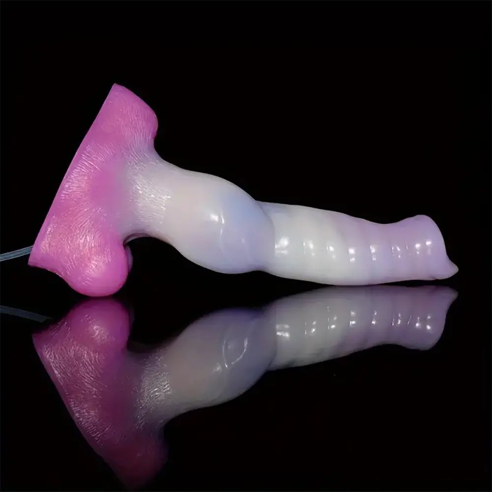Squirting Knot Fantasy Dildo - Ejaculating Dildo 10 in