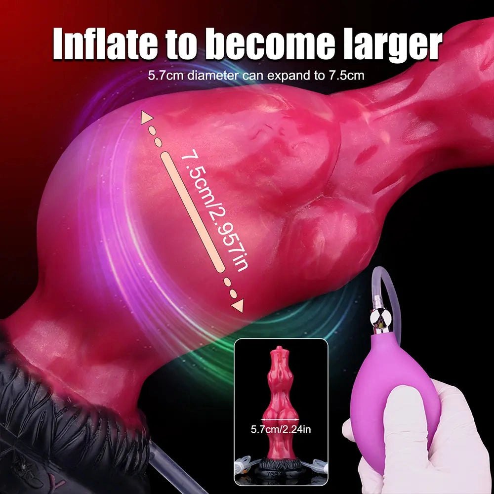 Squirting Knot Fantasy Dildo - Fantasy Squirting Dildo