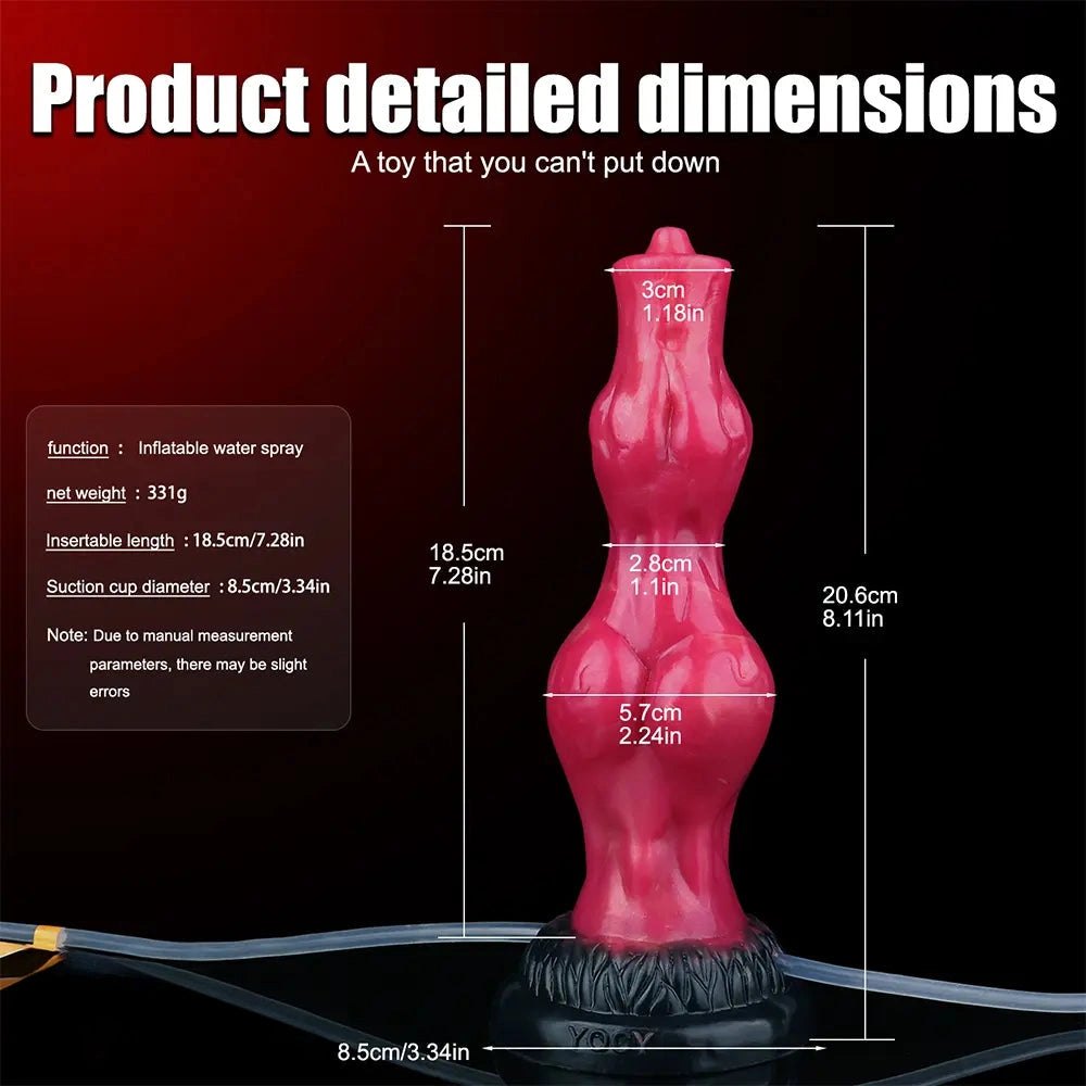 Squirting Knot Fantasy Dildo - Fantasy Squirting Dildo