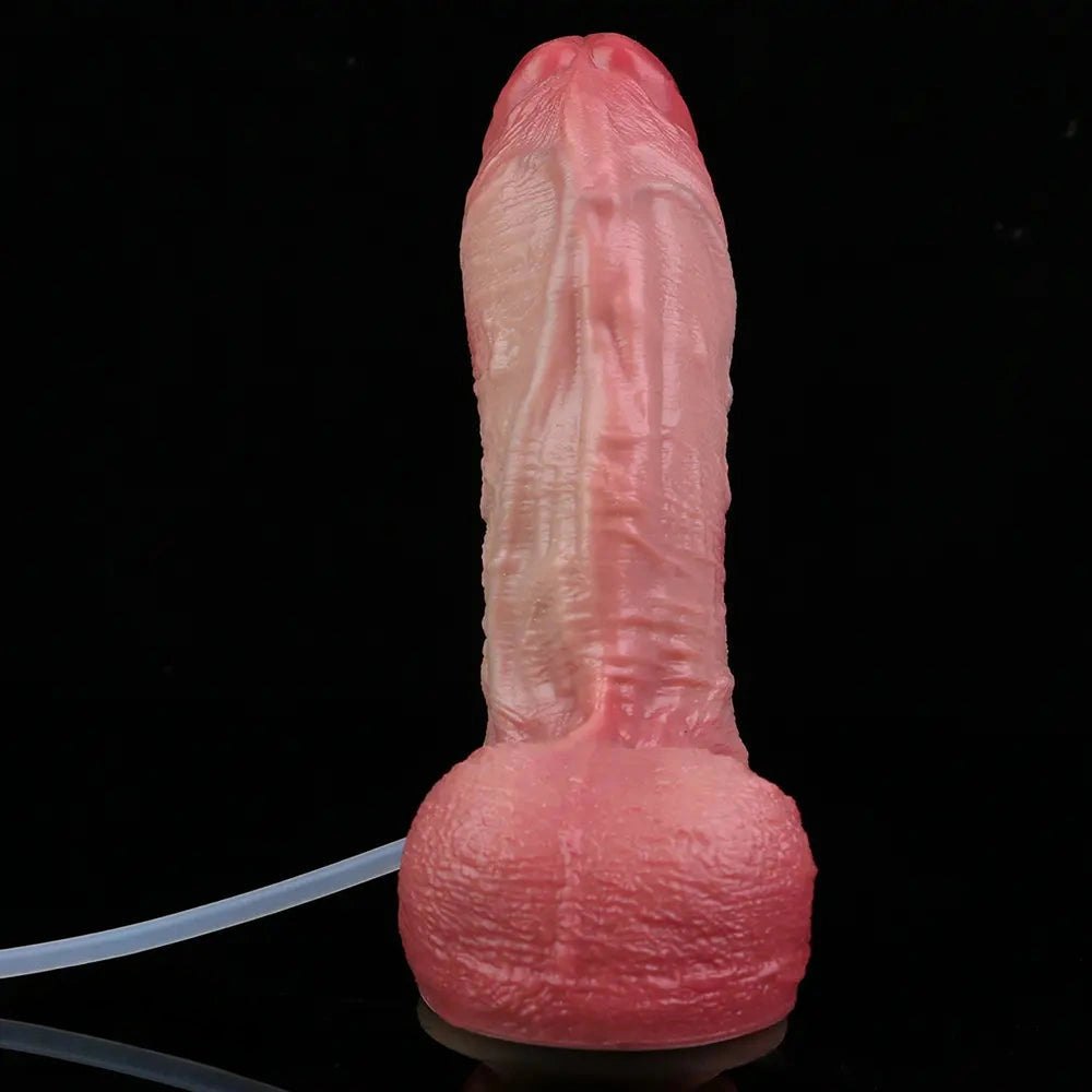 Squirting Realistic Dildo - Ejaculating Silicone Dildo