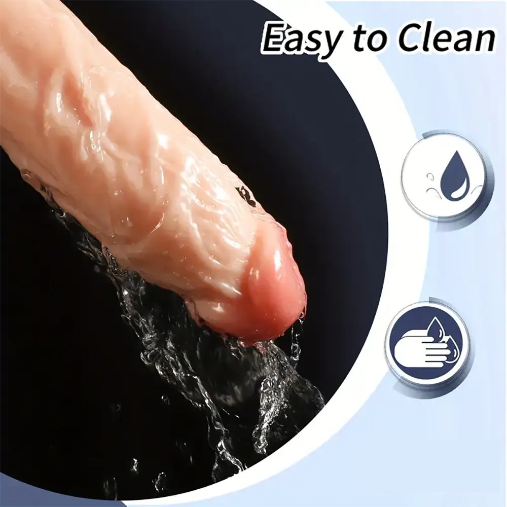 Squirting Realistic Dildo 9in - Realistic Squirting Dildo