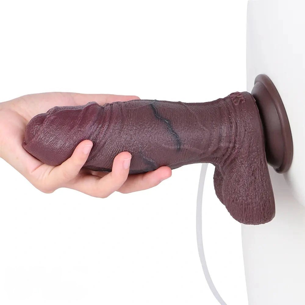 Squirting Realistic Dildo 8.66in - Realistic Silicone Dildo