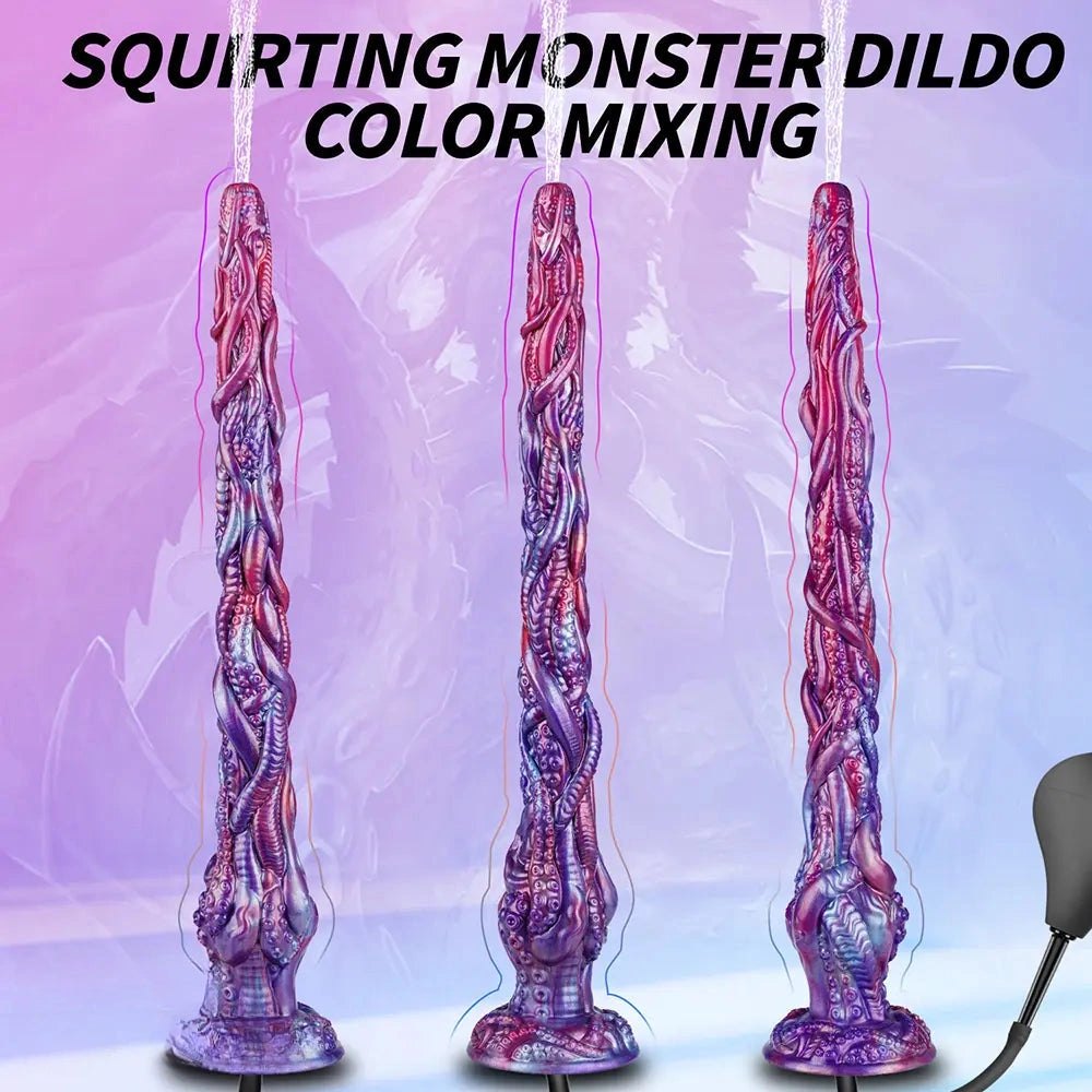 Squirting Tentacle Dildo - Monster Fantasy Dildo