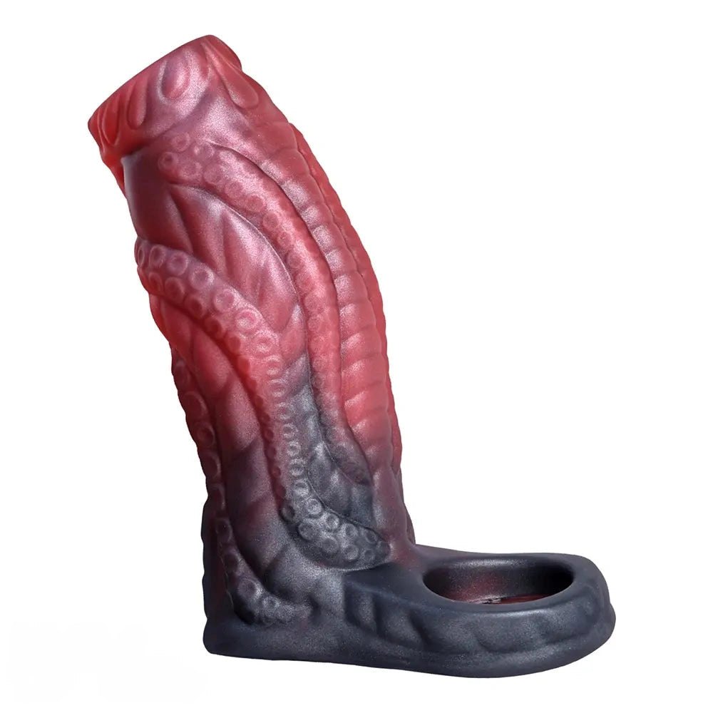 Squirting Tentacle Penis Sleeve - Cock Extension Sleeve