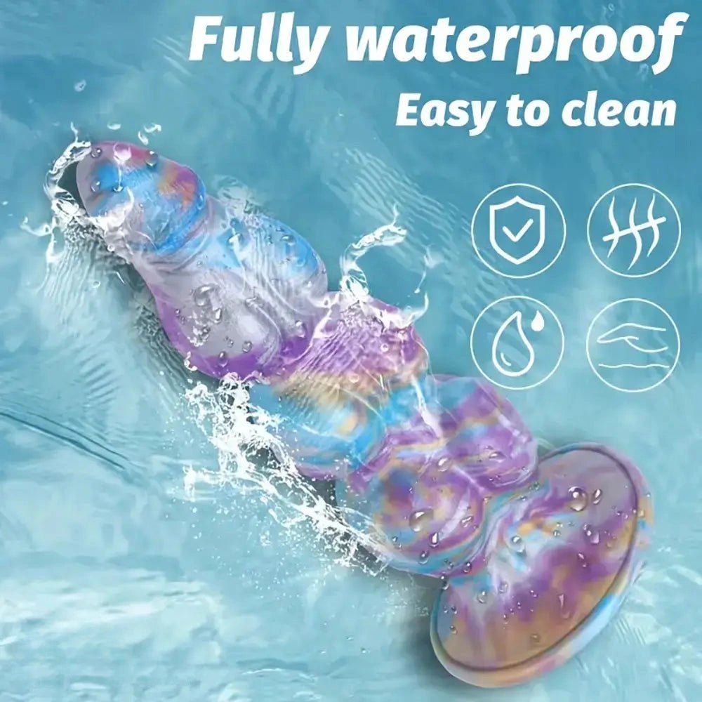 Stacked Knot Fantasy Dildo - Silicone Fantasy Knot Dildo