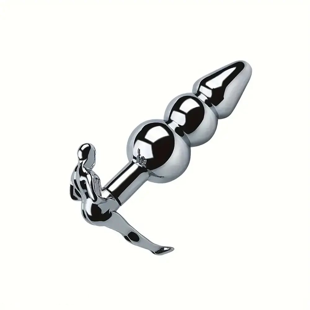 Stainless Steel Anal Plug 4 Styles - Metal Toy Set