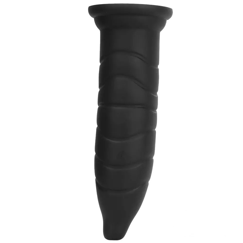 Straight Ribbed G-Spot Dildo - Silicone G-Spot Toy