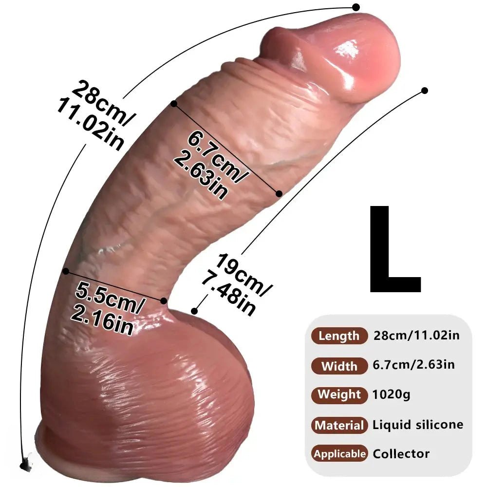 Strap-On Lifelike Dildo - Strap On Dildo for Adults