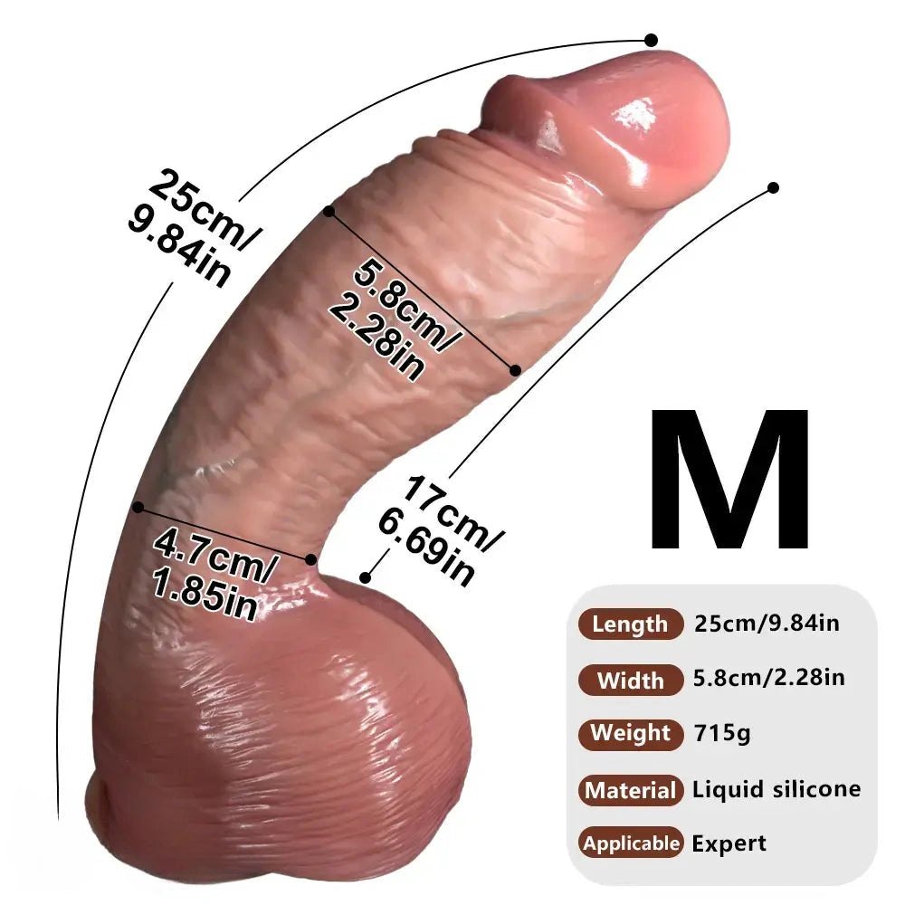 Strap-On Lifelike Dildo - Strap On Dildo for Adults