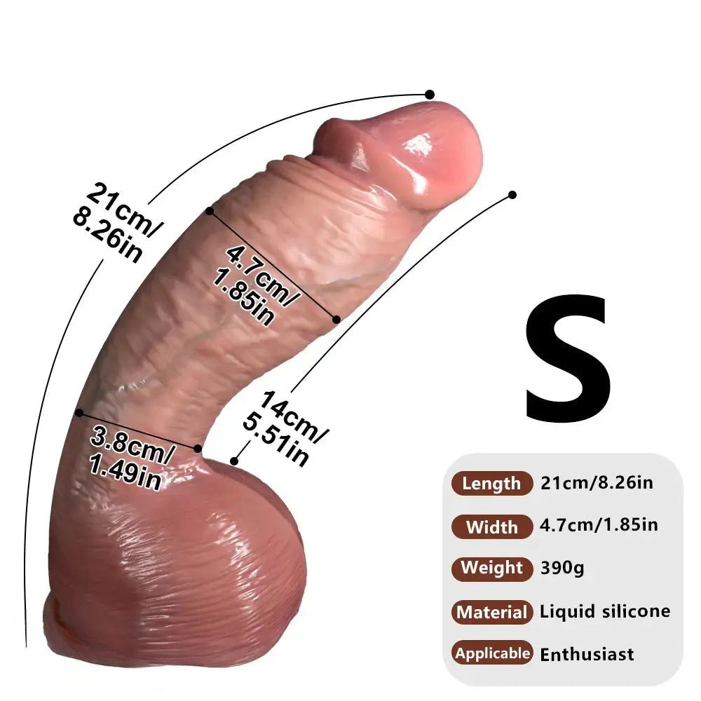 Strap-On Lifelike Dildo - Strap On Dildo for Adults