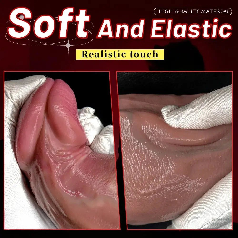 Strap-On Ready Realistic Dildo - Thick Strap-On Dildo