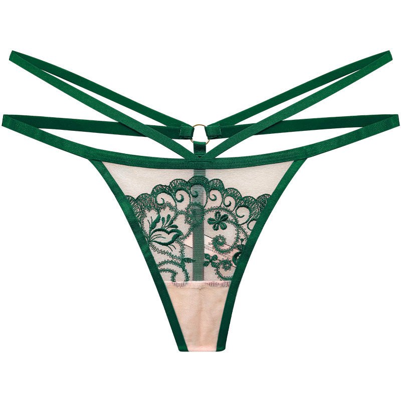 Strappy Lace Corset Garter Bustier - Bustier Lingerie Top