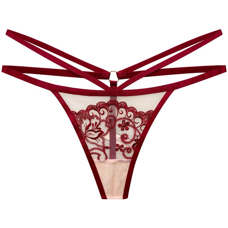 Strappy Lace Corset Garter Bustier - Bustier Lingerie Top