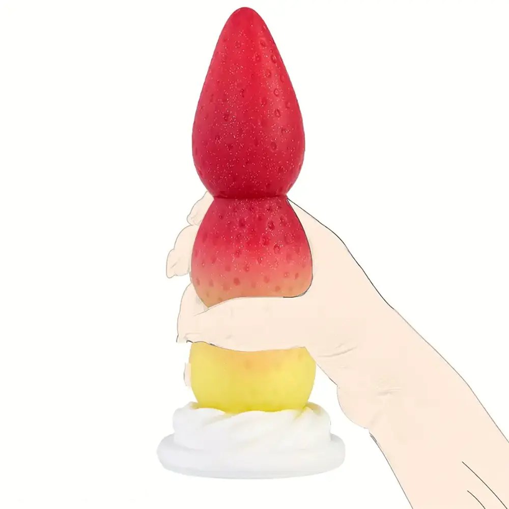 Strawberry Fruit Novelty Dildo - Suction Cup Dildo